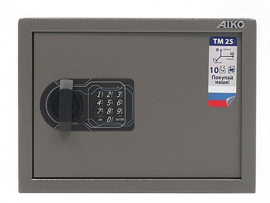 Сейф для офиса AIKO ТM-25 EL - вид 2